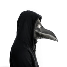 Load image into Gallery viewer, plague doctor mask Beak Doctor Mask Long Nose Cosplay Fancy Mask plague doctor Gothic Retro Rock Leather Halloween beak Mask PY